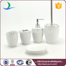 Good market 5pcs ceramic hotel bathroom item